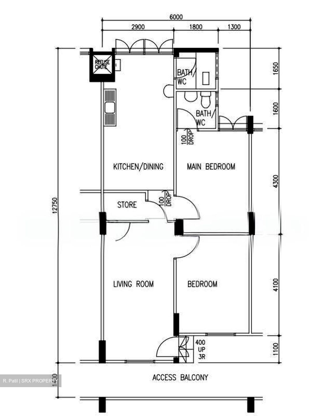 Blk 204 Bedok North Street 1 (Bedok), HDB 3 Rooms #619556591